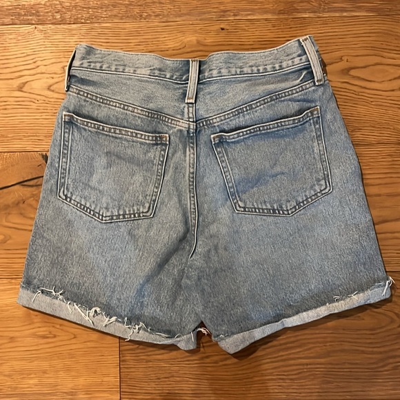 Jcrew high waist mid length Jean shorts size 28 - Picture 4 of 6